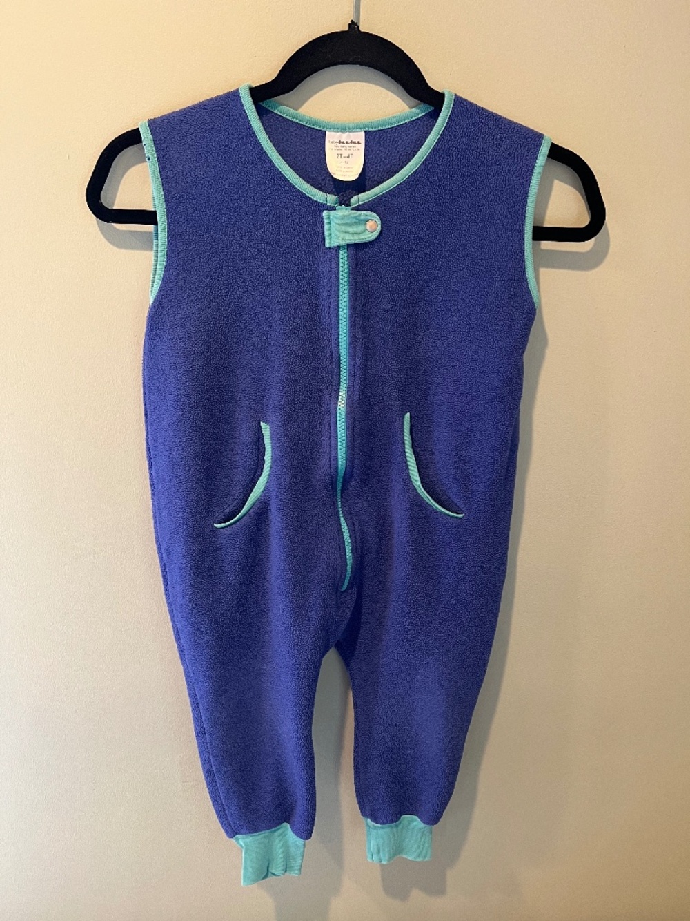 Baby Deedee Sleep Kicker - Fleece Sleep Sack with Feet 1.2 TOG Blue Size 2T-4T